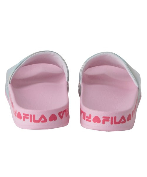 Light pink fija shop fila slides