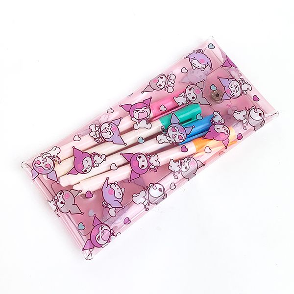 Sanrio Kuromi Clear Multi-Case Pink