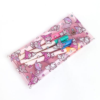 Sanrio Kuromi Clear Multi-Case Pink
