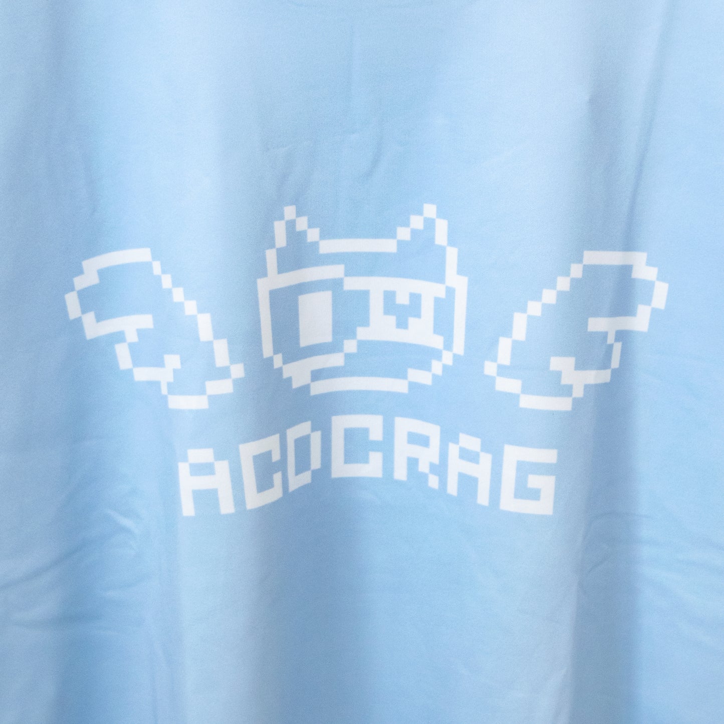 ACDC RAG ドットネコ 半袖Tシャツ Pastel Blue