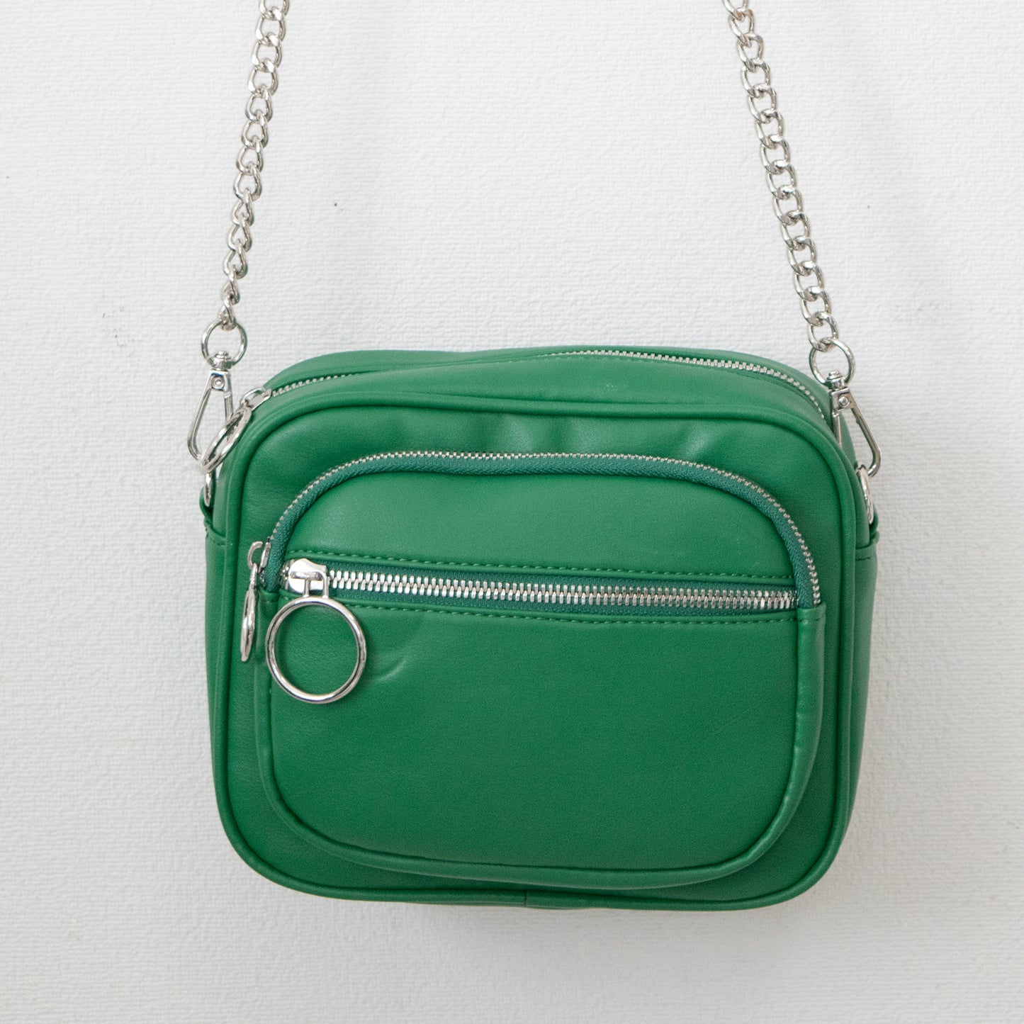 Chain Strap Shoulder Bag [ROLF] GREEN