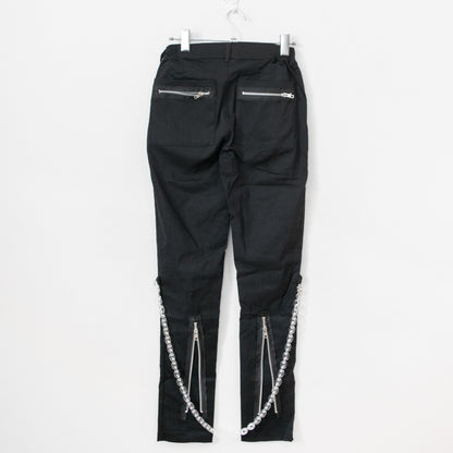 ACDC RAG Moon Bunny Dolls Skinny Bondage Pants BLACK