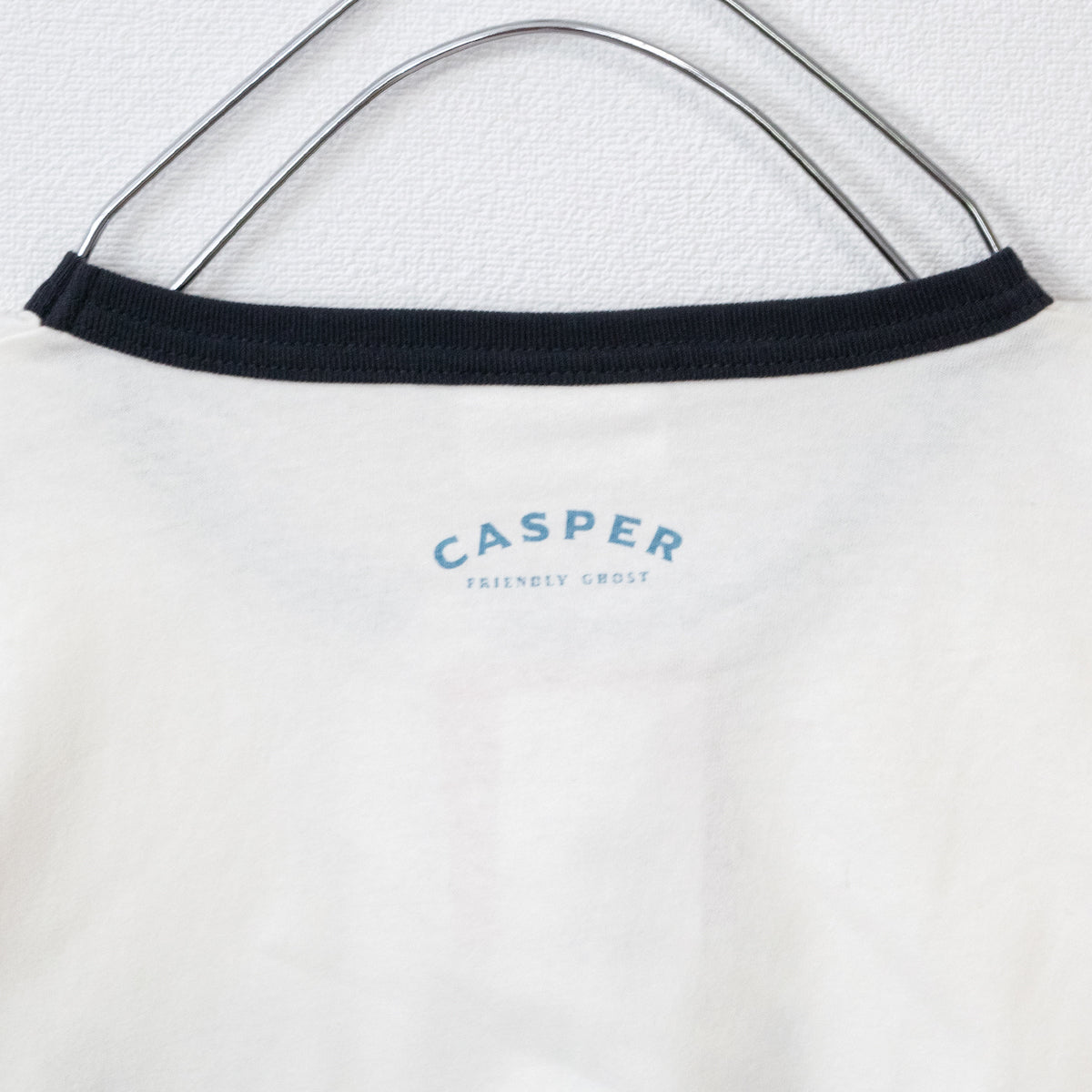 Casper キャスパー リンガーTシャツ WHITE