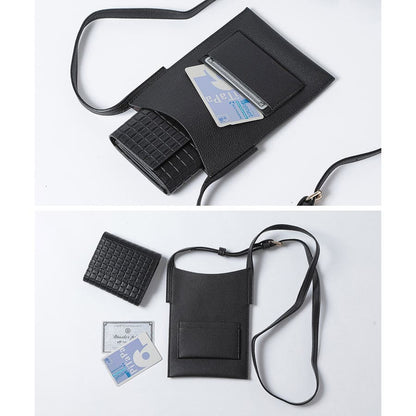 ALTROSE 2WAY ショルダーバッグ ミニショルダー BLACK