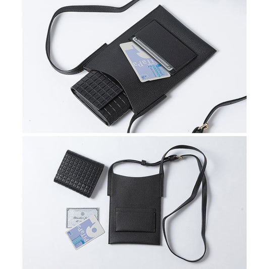 ALTROSE 2WAY ショルダーバッグ ミニショルダー BLACK