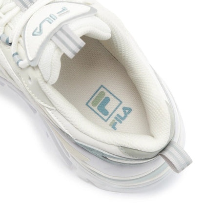 FILA フィラ INTERATION LIGHT イントレーションライト 厚底スニーカー ユニセックス ストリート BRIGHT WHITE×COOL GR