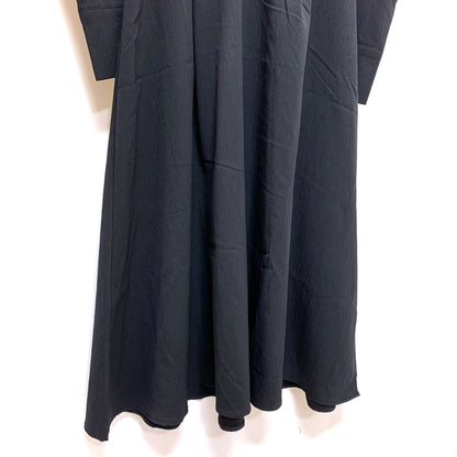 ゴシックローズ刺繍ロングワンピース BLACK