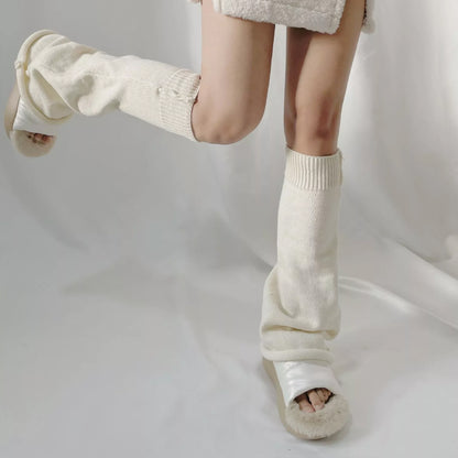 40cm丈 ゴム抜き レッグウォーマー ルーズソックス