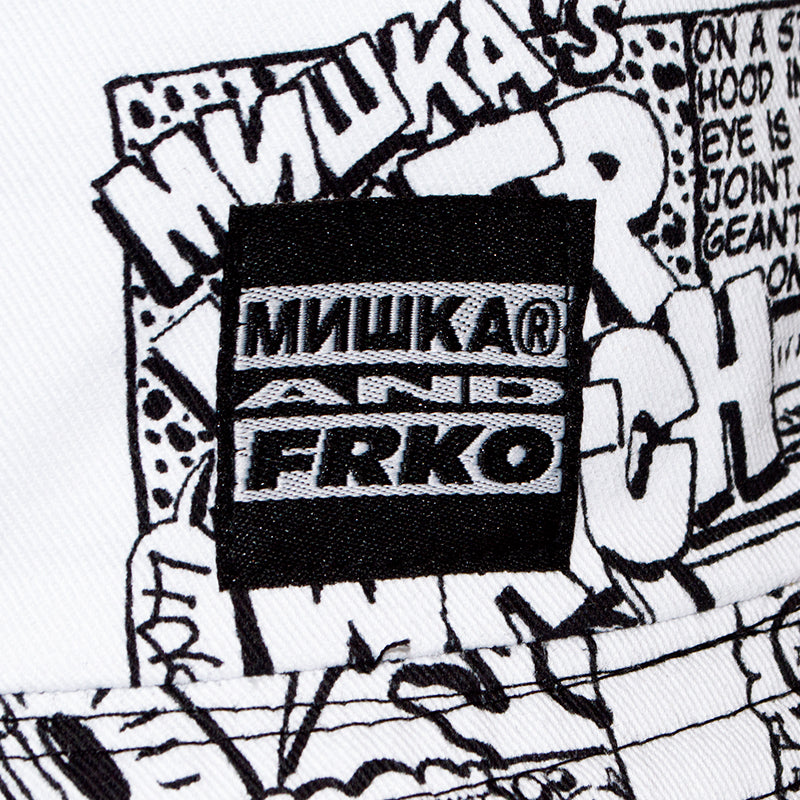 MISHKA x FRKO: POP! POP! POP! REVERSIBLE BUCKET HAT (MIHAT-B)