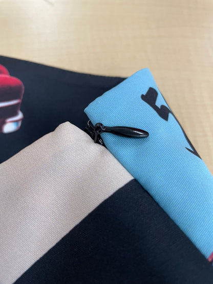 doll up oops 50sプリント ロングスカート