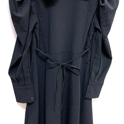 ゴシックローズ刺繍ロングワンピース BLACK