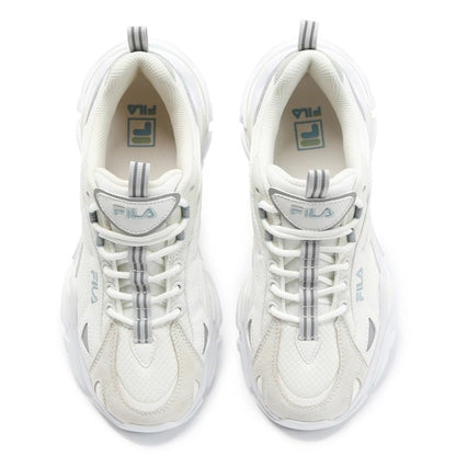 FILA フィラ INTERATION LIGHT イントレーションライト 厚底スニーカー ユニセックス ストリート BRIGHT WHITE×COOL GR