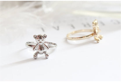 Purple Cream くまリング P426