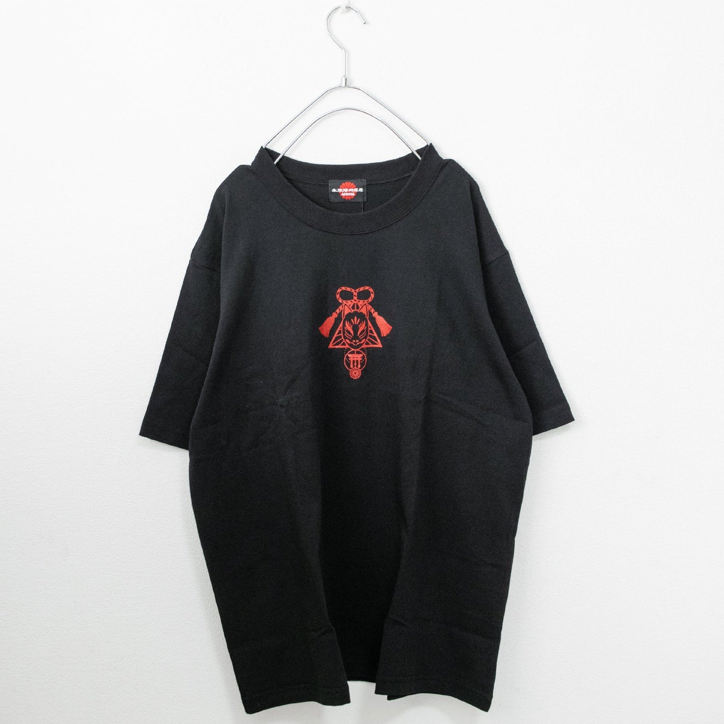 ACDC RAG 日本製 稲荷 半袖Tシャツ BLACK