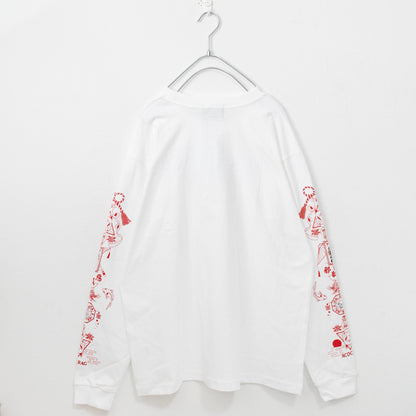 ACDC RAG 日本製 稲荷 ロンT WHITE