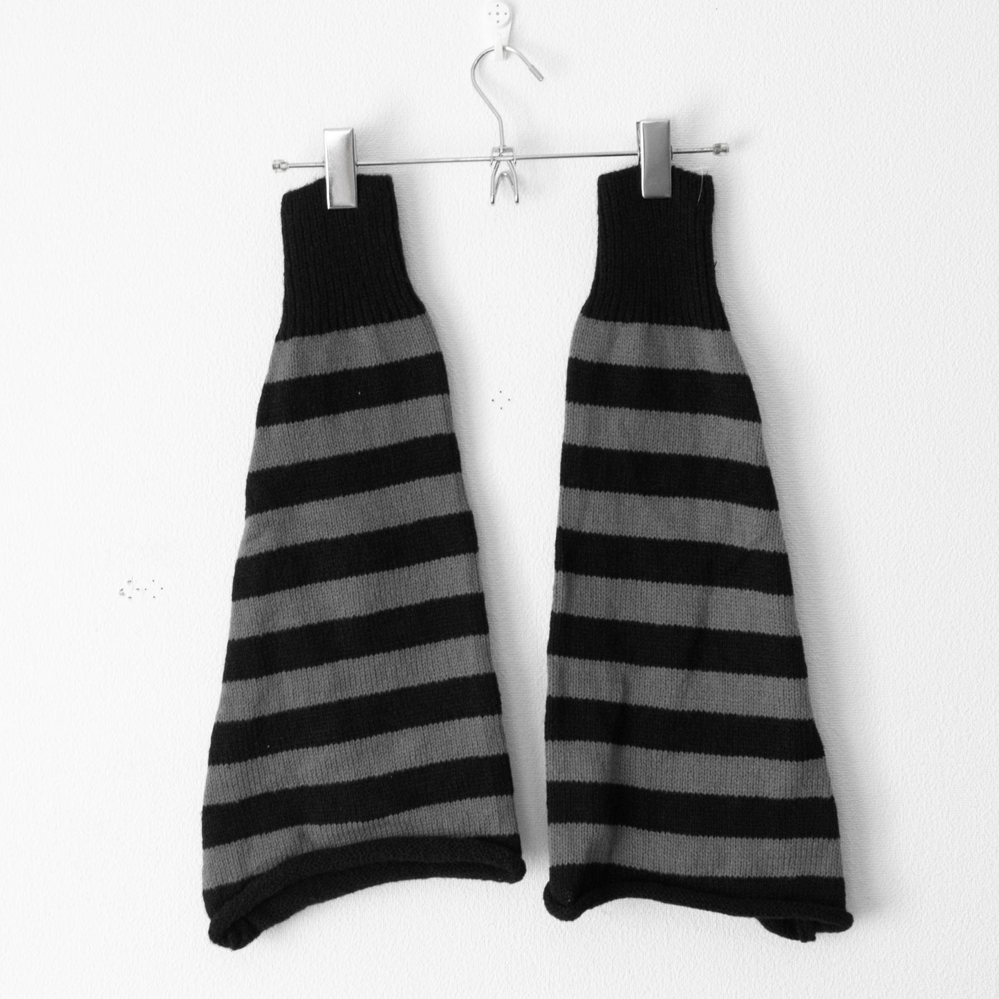 ACDC RAG ICHGO CHA~N 脳みそハート レッグウォーマー BLACK GRAY