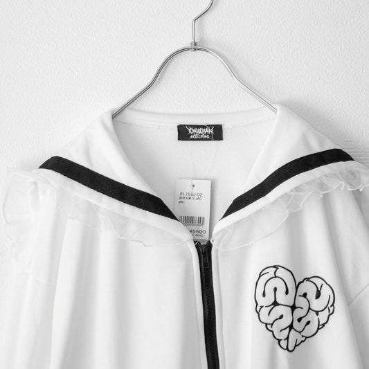 ACDC RAG ICHGO CHA~N 脳みそハート セーラージャケット WHITE