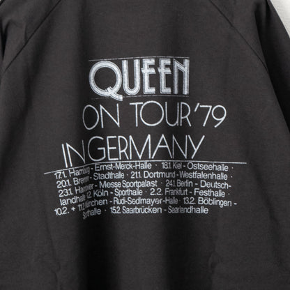 QUEEN フォトプリント ラグラン ロンT CHARCOAL