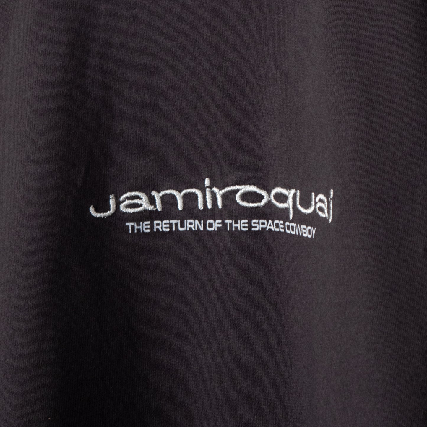 Jamiroquai Raglan Long T-Shirt in Charcoal