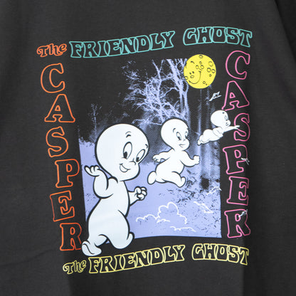 Casper Friendly Long Sleeve T-Shirt, Black, UNO1178