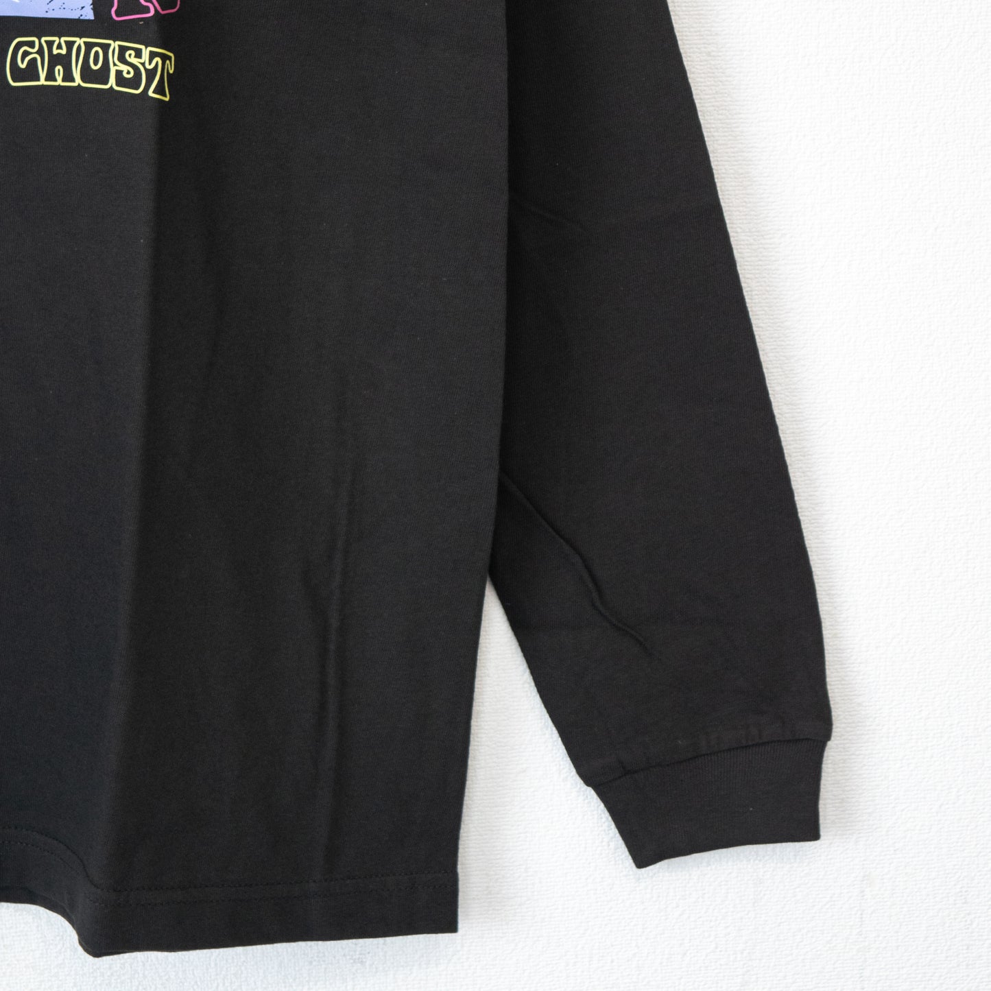 Casper Friendly Long Sleeve T-Shirt, Black, UNO1178