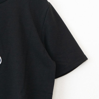 ACDC RAG  chaaaos カオス チビTシャツ BLACK/WHITE