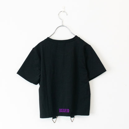 ACDC RAG  chaaaos カオス チビTシャツ BLACK/PURPLE