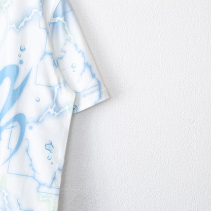 ACDC RAG クラゲサイバー チビTシャツ BLUE WHITE