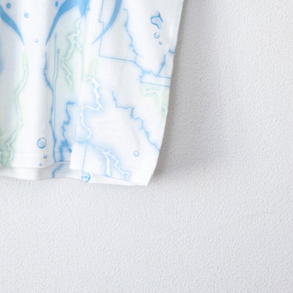 ACDC RAG クラゲサイバー チビTシャツ BLUE WHITE