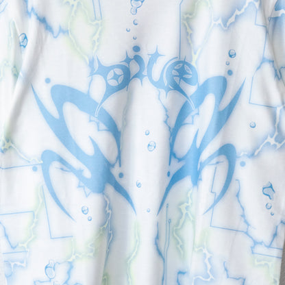 ACDC RAG クラゲサイバー チビTシャツ BLUE WHITE