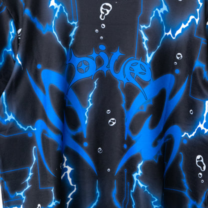 ACDC RAG Mendako Cyber ​​Chibi T-shirt BLUE BLACK