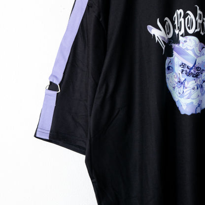 ACDC RAG LOVE PUNK BIG Tシャツ BLACK PURPLE