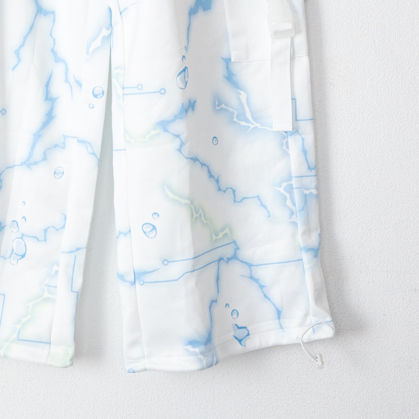 ACDC RAG クラゲサイバー ジッパーセパレート ロングパンツ BLUE WHITE