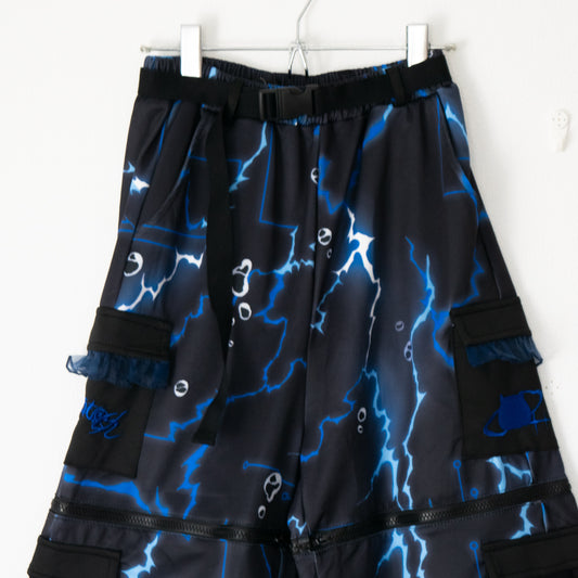 ACDC RAG メンダコサイバー ジッパーセパレート ロングパンツ BLUE BLACK