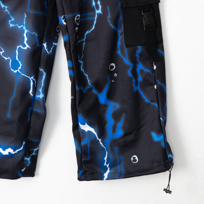 ACDC RAG メンダコサイバー ジッパーセパレート ロングパンツ BLUE BLACK