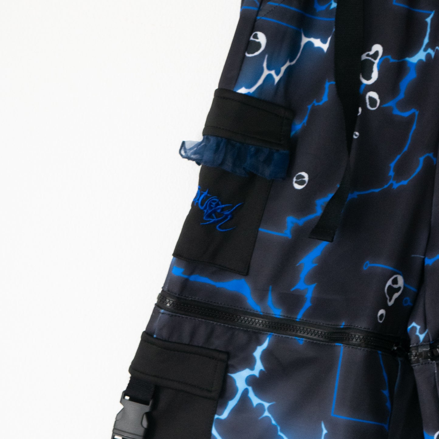 ACDC RAG メンダコサイバー ジッパーセパレート ロングパンツ BLUE BLACK