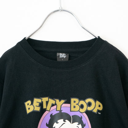 BETTY BOOP ベティちゃん ロンT BLACK
