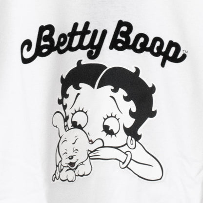 BETTY BOOP ベティちゃん ロンT WHITE