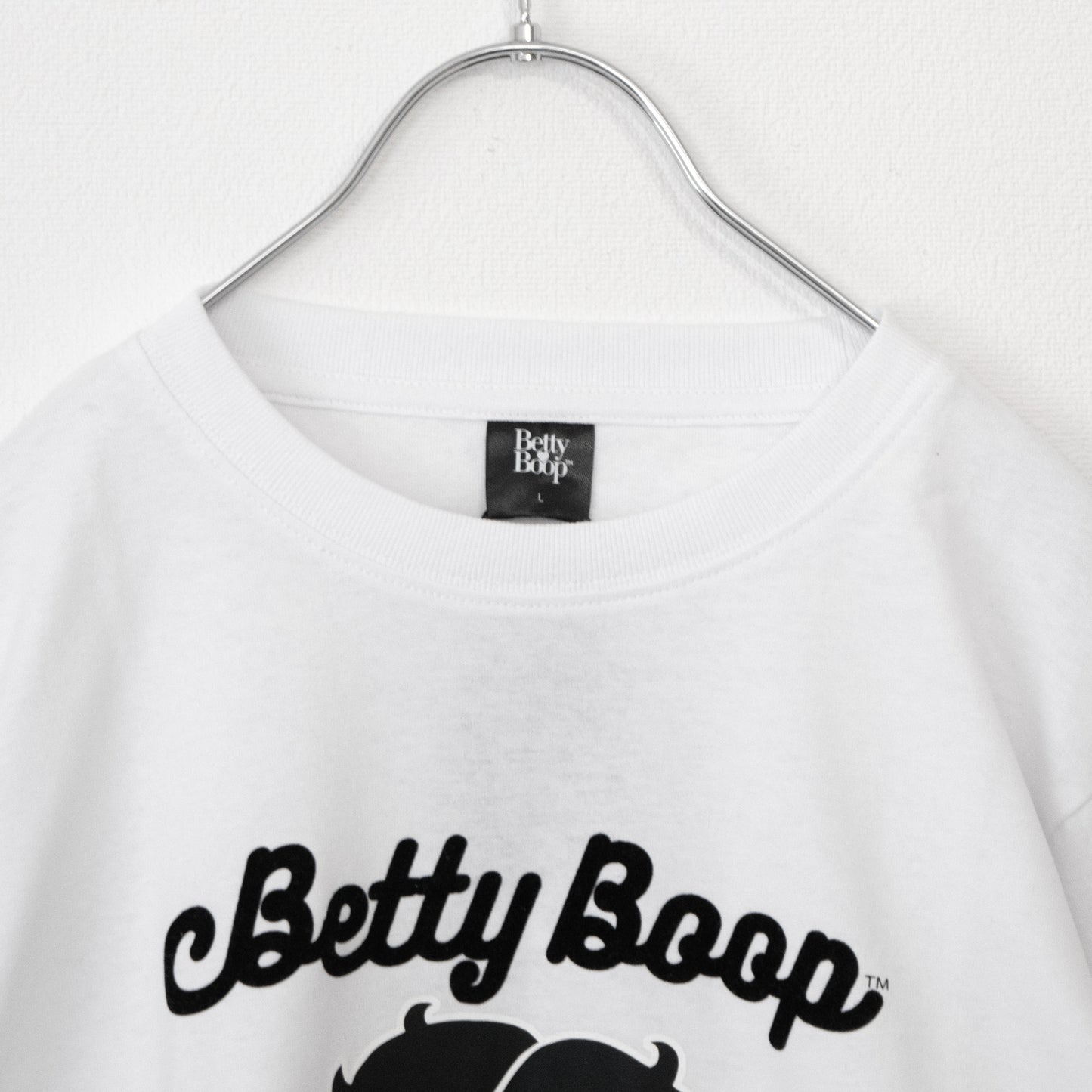 BETTY BOOP ベティちゃん ロンT WHITE