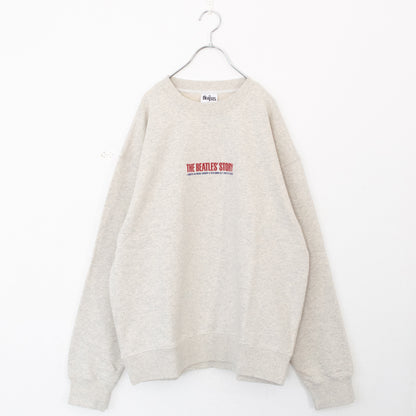 THE BEATLES Union Jack Sweatshirt WHITE