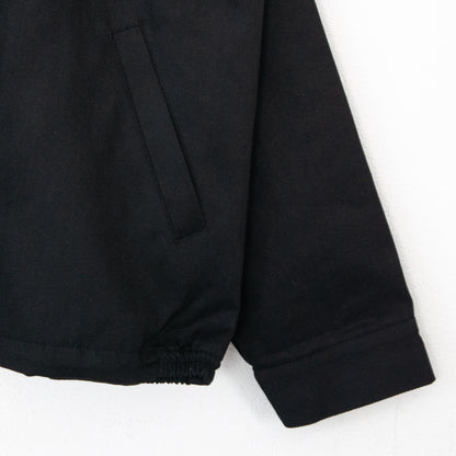 DRAGON 龍 刺繍 ジップアップ ブルゾン ジャケット BLACK