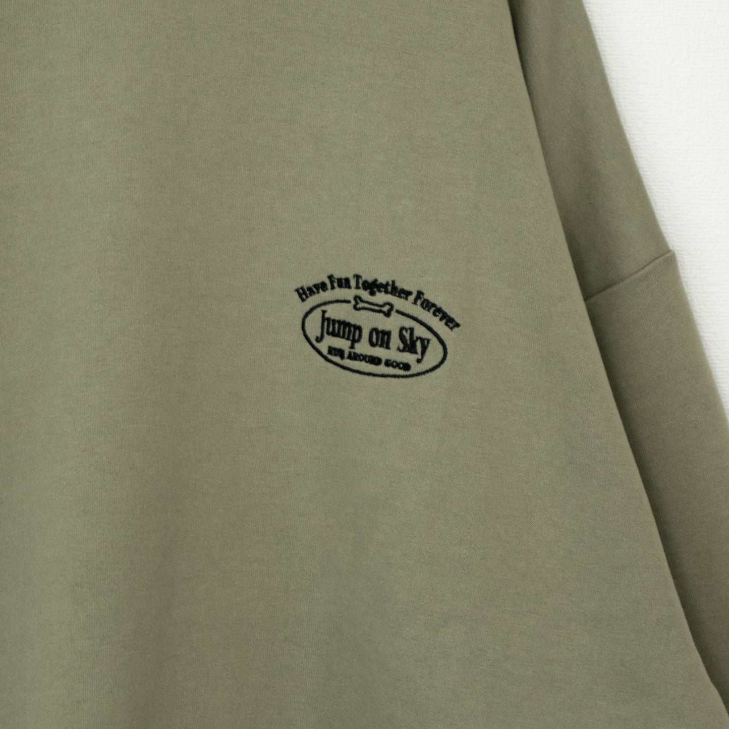 フライング DOG スウェットトップ GREEN