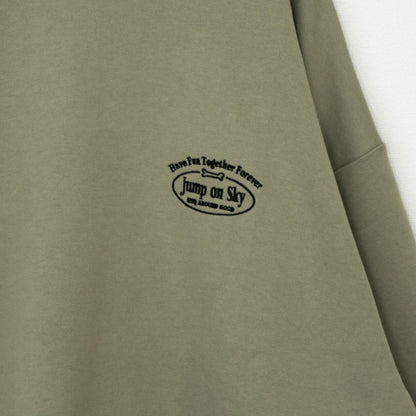 フライング DOG スウェットトップ GREEN