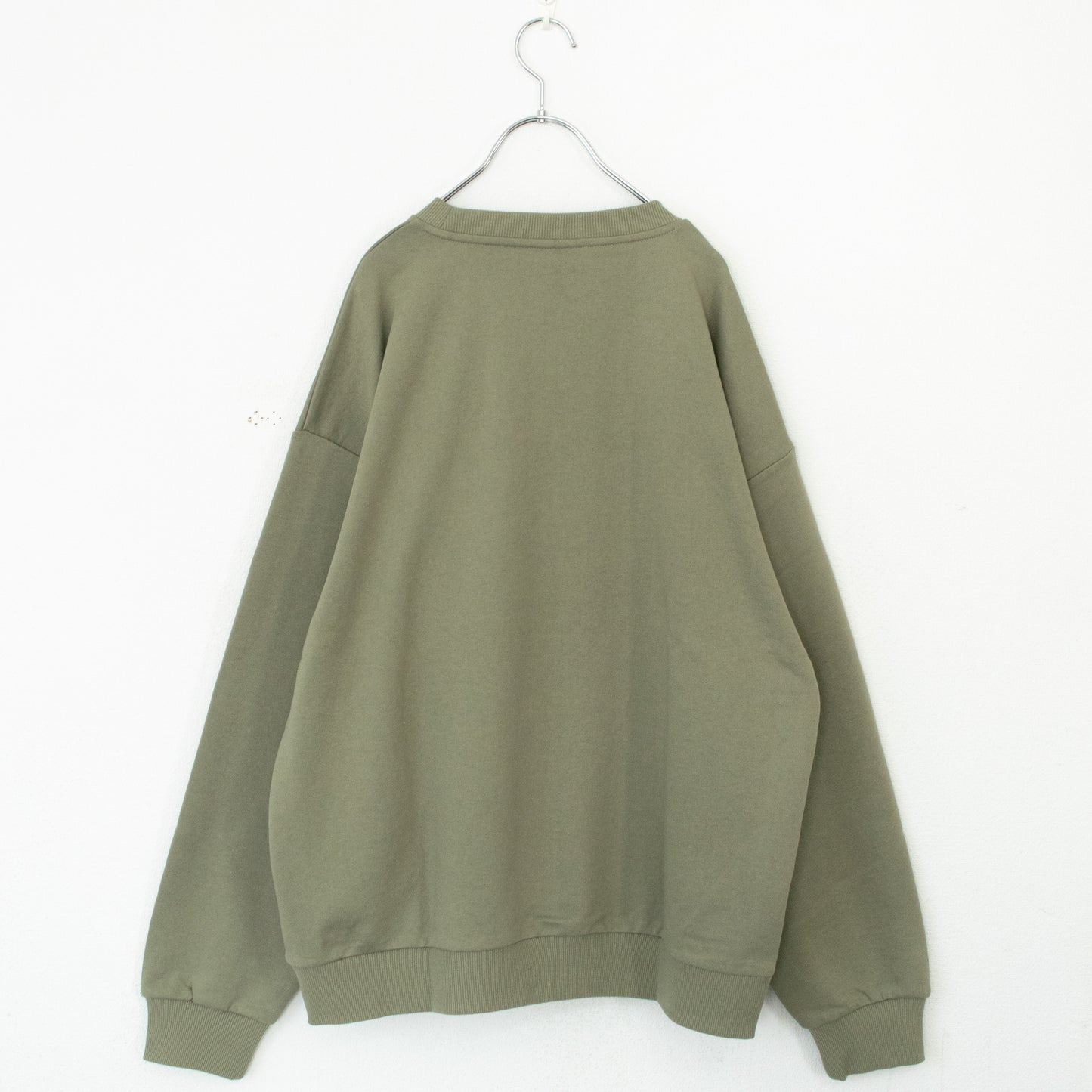 CAT ネコ 刺繍 スウェットトップ GREEN