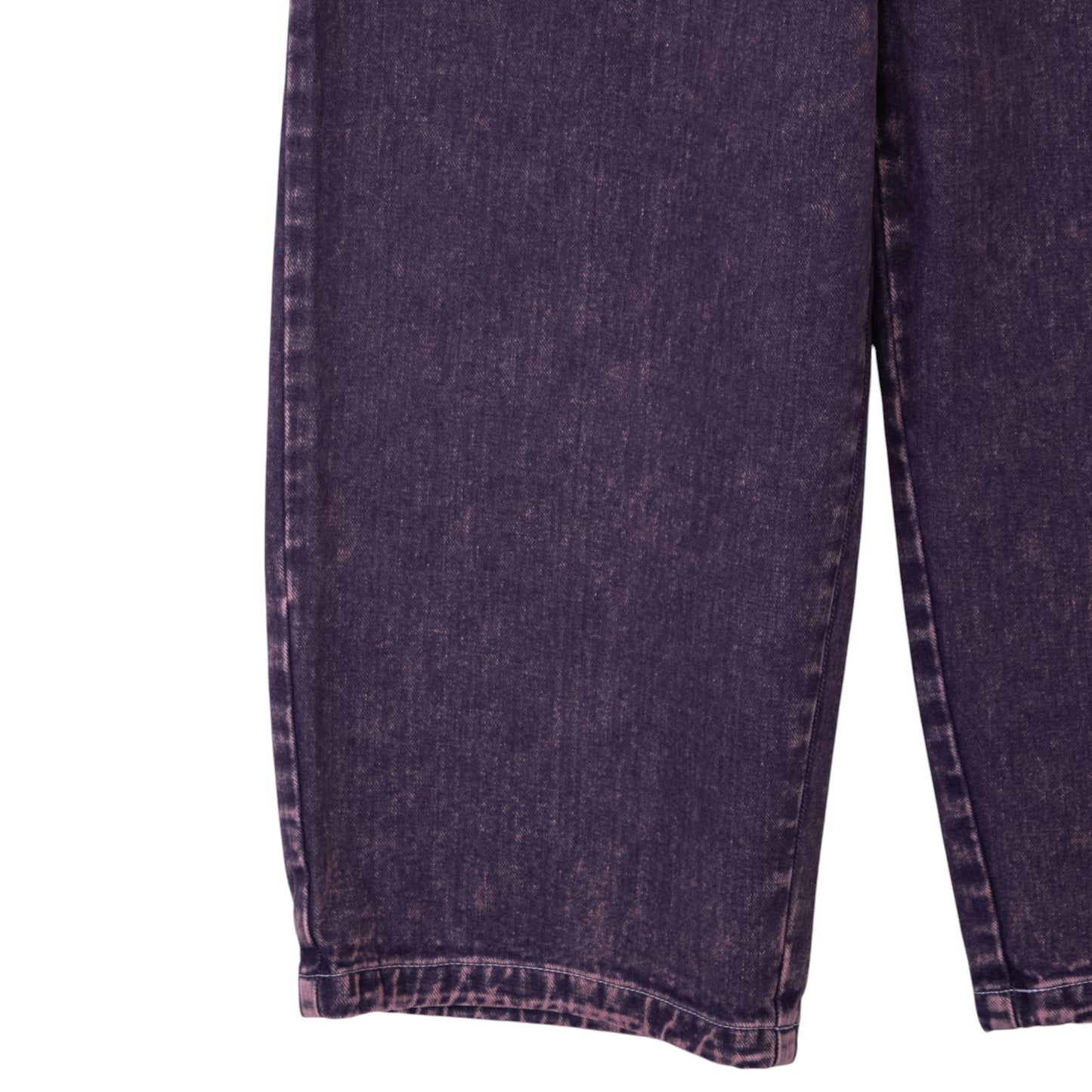 VISION STREET WEAR SKATER PANTS ワイドデニムパンツ PURPLE