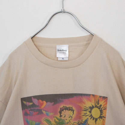 BETTY BOOP ベティちゃん Tシャツ ユニコーン BT1102 BEIGE