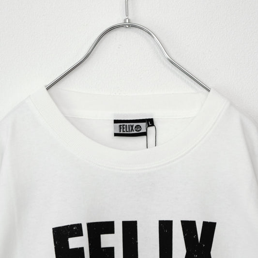 FELIX THE CAT Tour Illustration Long T-Shirt WHITE