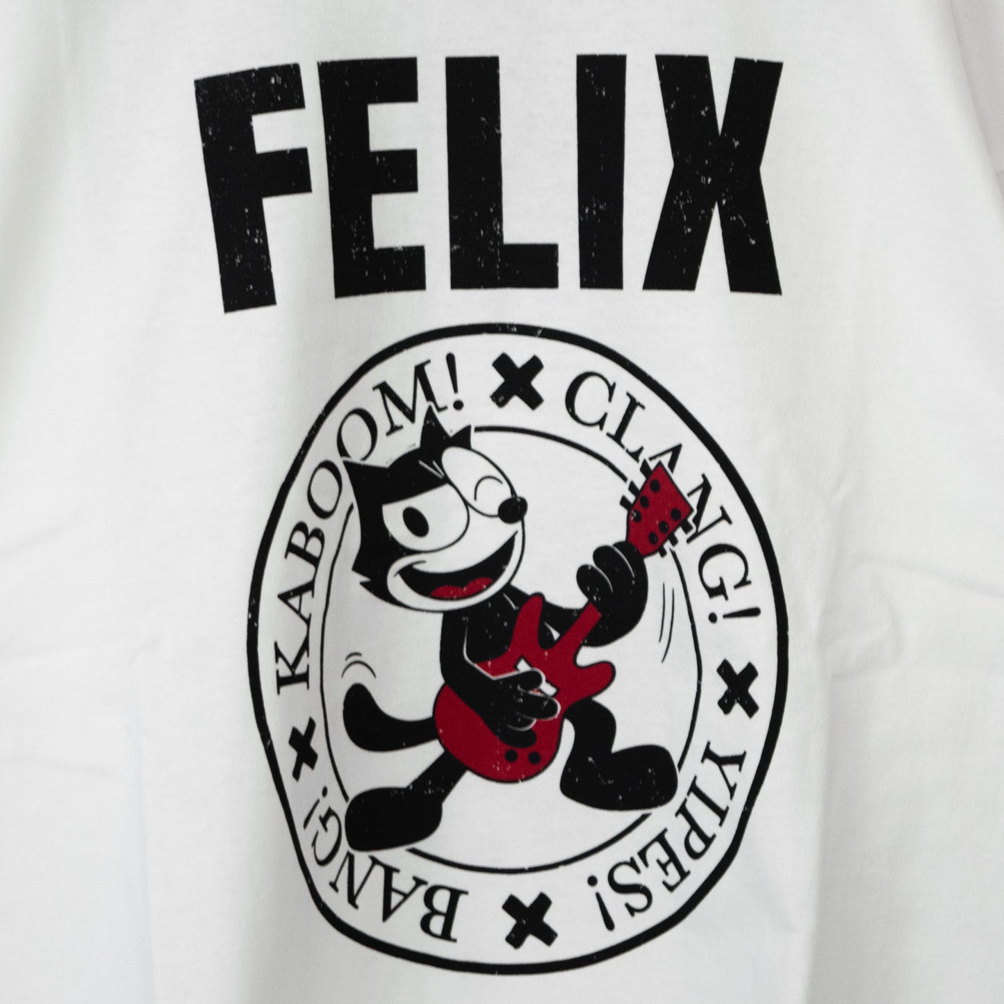 FELIX THE CAT ツアーイラスト ロンT WHITE