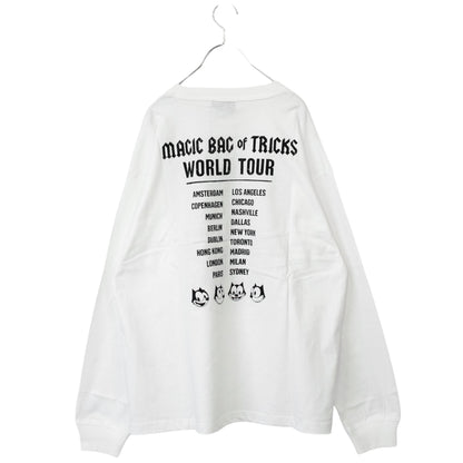 FELIX THE CAT ツアーイラスト ロンT WHITE