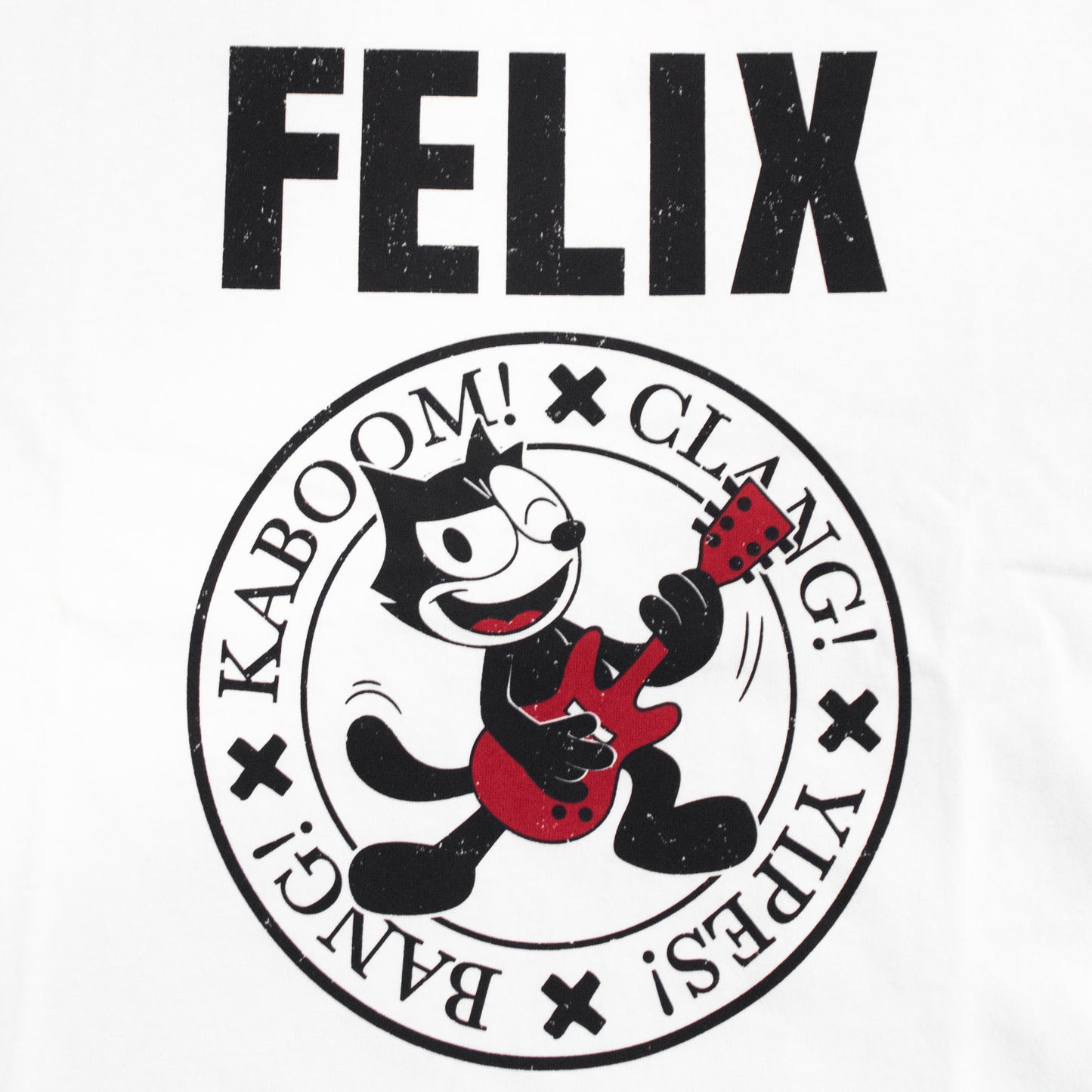 FELIX THE CAT ツアーイラスト ロンT WHITE